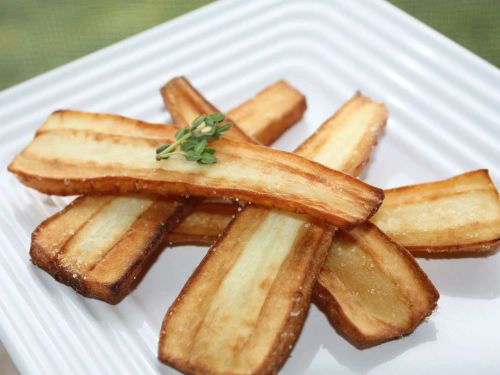 Butter Fried Parsnips