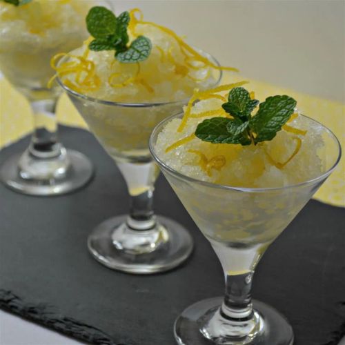 Tart Meyer Lemon Sorbet