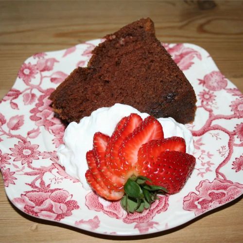 Richest Ever Chocolate Pound Cake