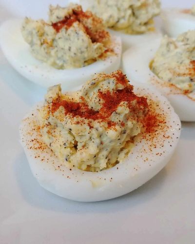 Ranch-Style Deviled Eggs