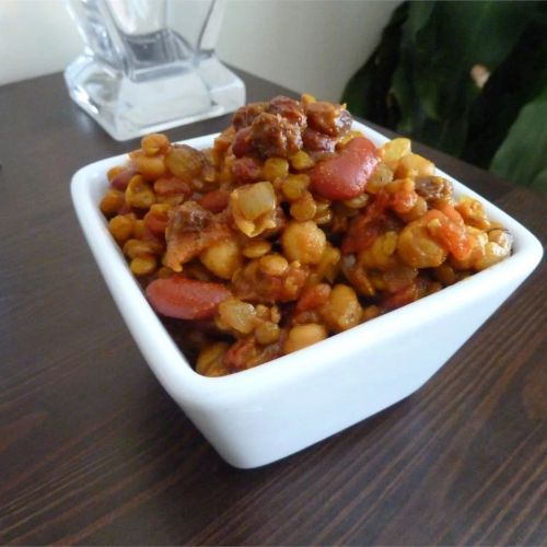 Vegetarian Bean Curry