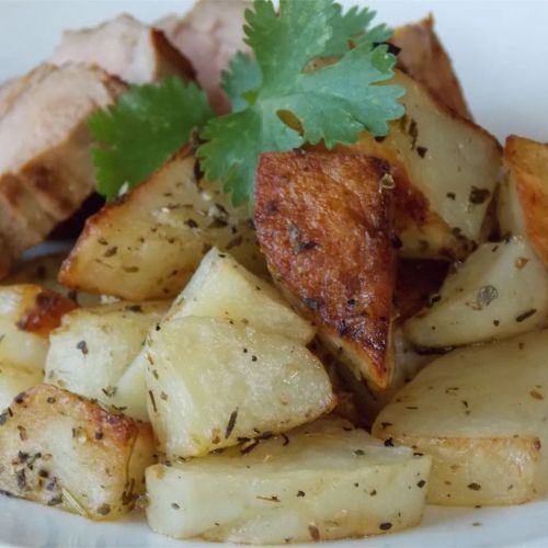 Roasted Rosemary Onion Potatoes