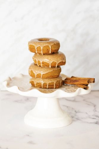 Gluten-Free Vegan Pumpkin Spice Donuts