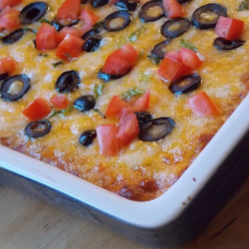 Sandie's Seven-Layer Bean Dip