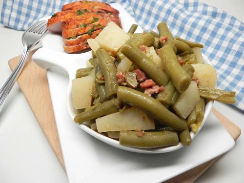 Instant Pot Southern-Style Green Beans from a Can