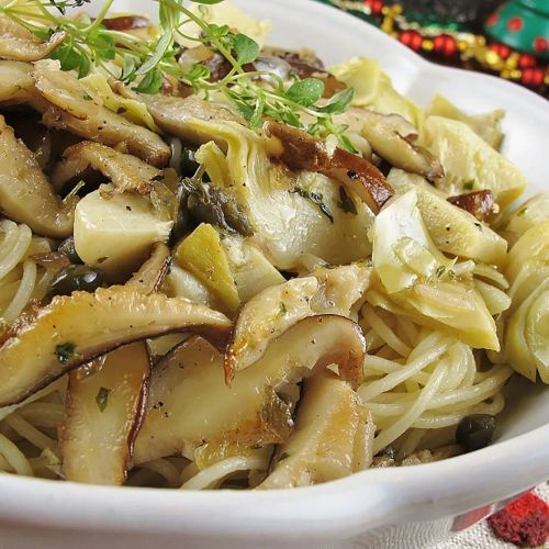 Shiitake Scallopine