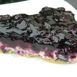 Meyer Lemon and Blueberry Cheese Tart