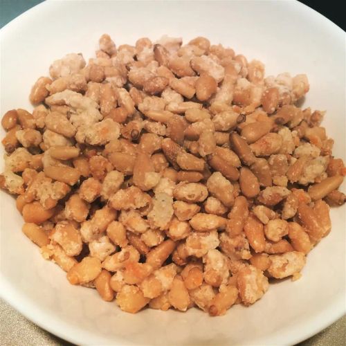 Parmesan-Encrusted Pine Nuts