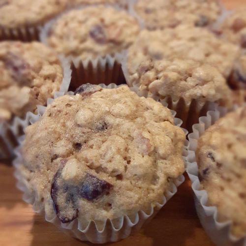 Oatmeal-Pecan Muffins