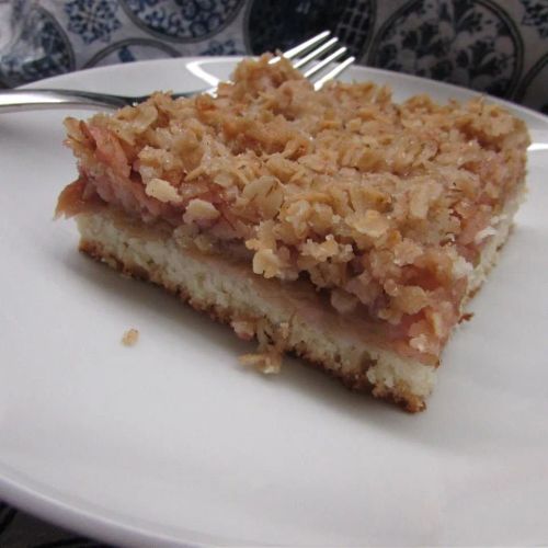 Rhubarb Compote Cake