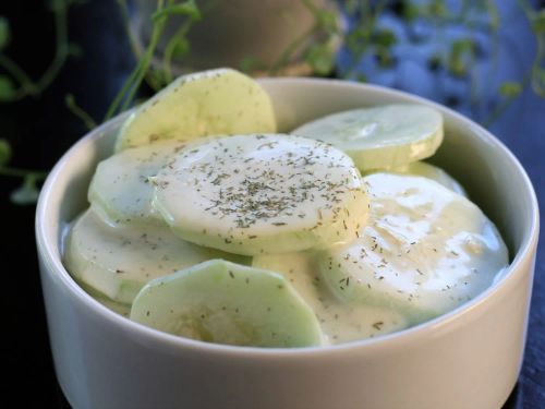 Mom's Cucumber Salad