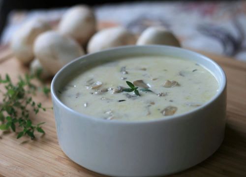 Low-Carb Cream of Mushroom Soup