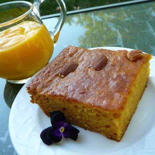 Delightfully Exotic Mango Cake