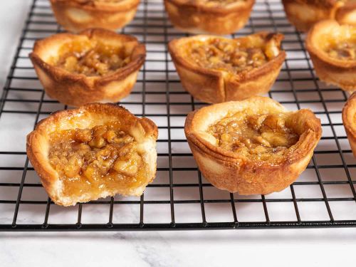 Apple Walnut Canadian Butter Tarts