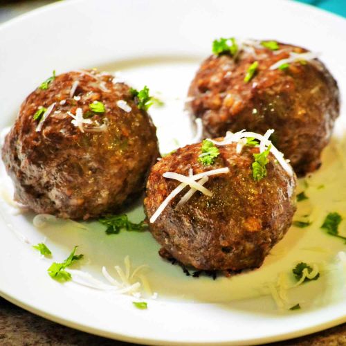 Italian Baked Meatballs