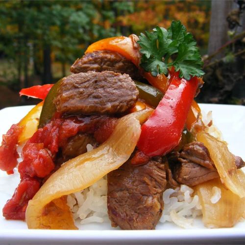 Slow-Cooker Pepper Steak