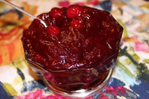 Apple Cider Cranberry Sauce