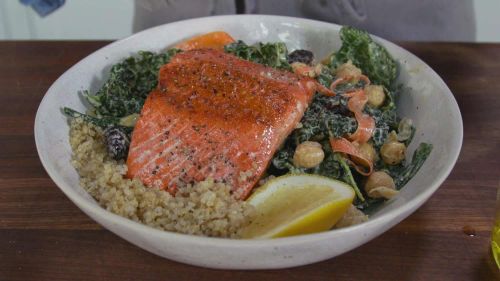 Salmon Quinoa Bowl