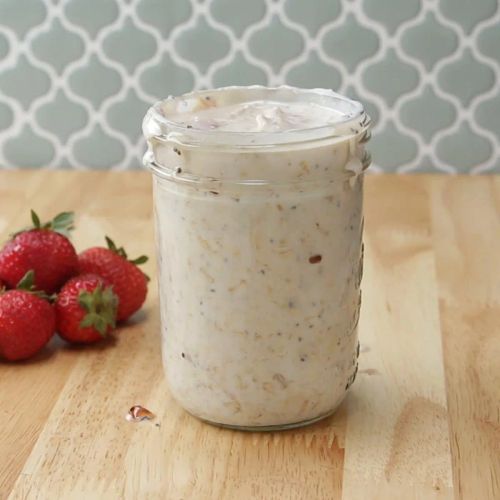 PB&J Overnight Oats