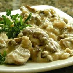 Mushroom Cream Sauce