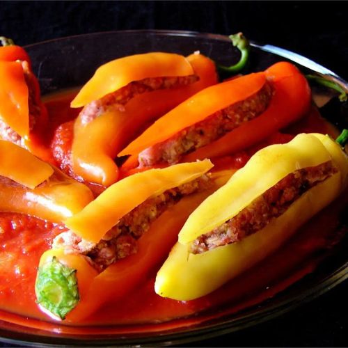 Bob's Stuffed Banana Peppers