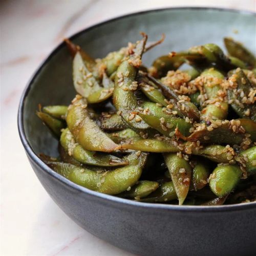 Szechuan Edamame (Soy Beans)