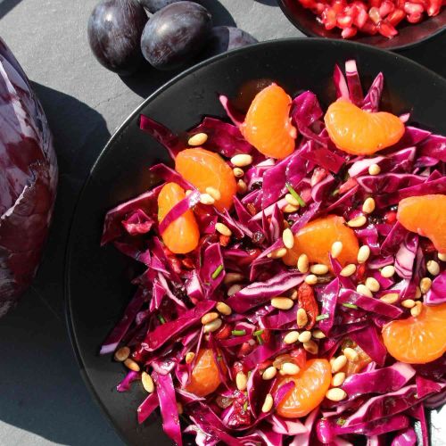 Purple Cabbage Salad