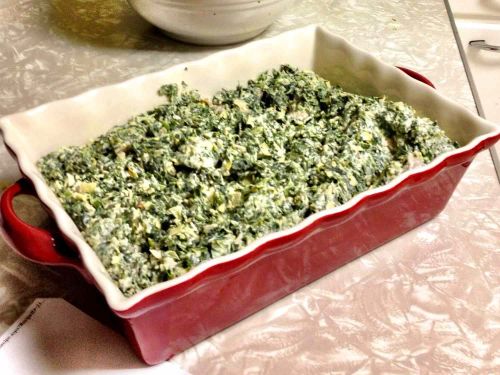 Amazing Spinach Artichoke Casserole