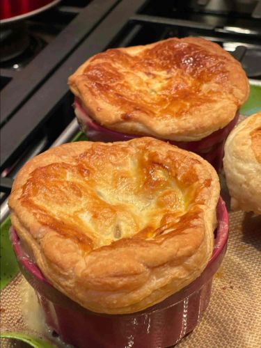 Savory Individual Chicken Pot Pies