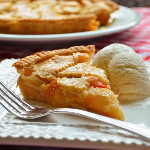 Chef John's Peach Pie