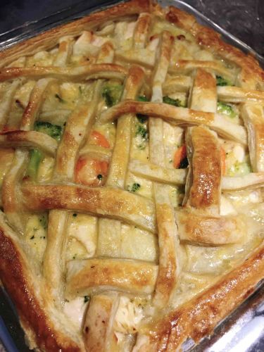 Hidden Cove Puff Pastry Chicken Pot Pie