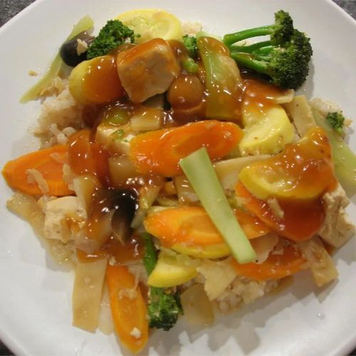 Vegetable and Tofu Stir-fry