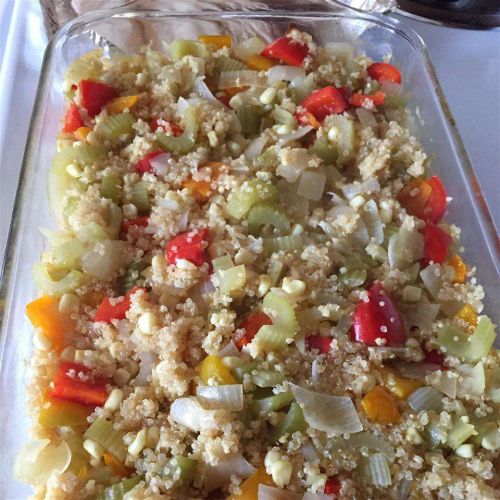 Baked Grains Pilaf