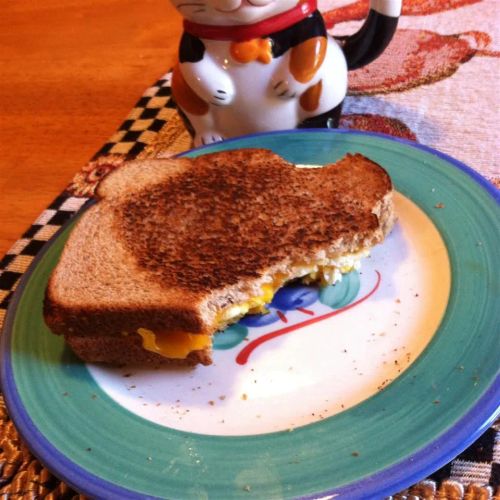 Campfire Breakfast Sandwich