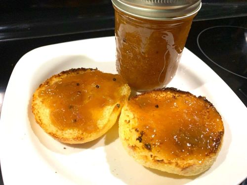 Orange-Rhubarb-Cardamom Jam