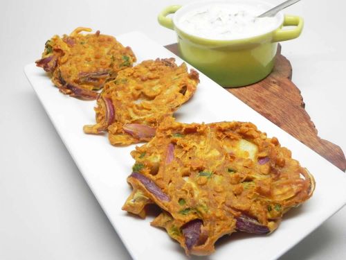 Air Fryer Onion Bhaji