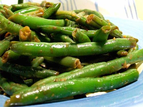 Chinese Green Bean Stir-Fry