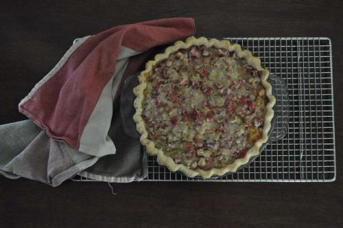 Rhubarb Pie IV