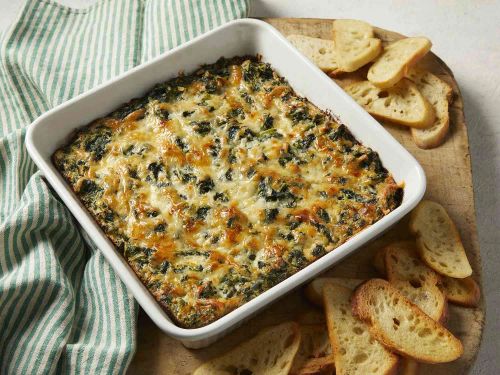 Creamy Cheesy Spinach Dip