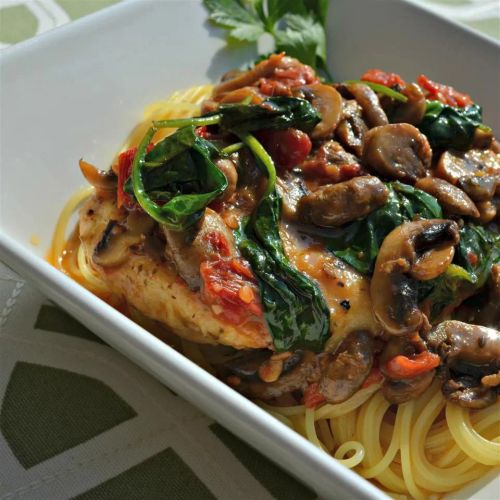 Chicken Marsala Florentine