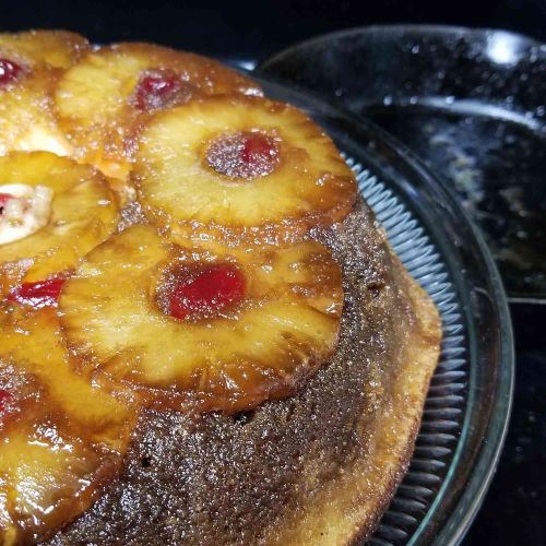 Grandma's Skillet Pineapple Upside-Down Cake