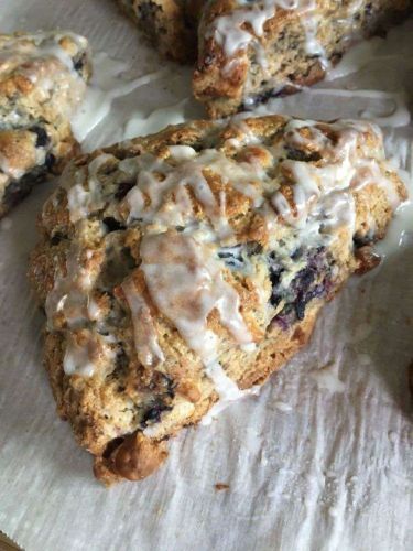 Blueberry Maple Scones