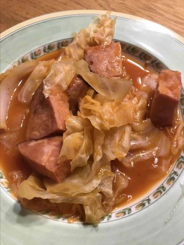 Ham and Cabbage Stew