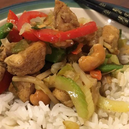 Cashew Chicken Stir-Fry