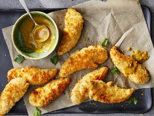 Crumbed Chicken Tenderloins (Air Fried)