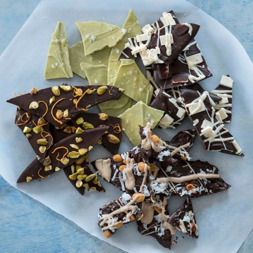 Ghirardelli Holiday Bark 4 Ways: Peppermint Bark