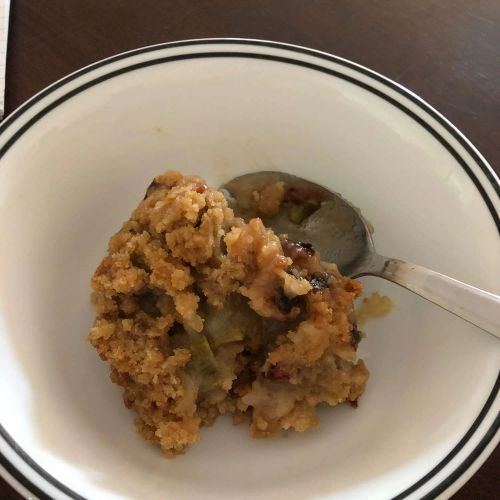 Grandma Ethel's Rhubarb Crisp