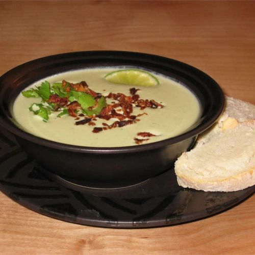 Avocado and Bacon Soup