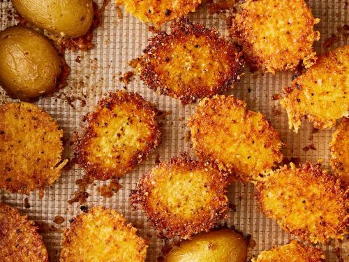 TikTok Parmesan-Crusted Roasted Potatoes