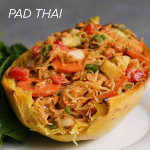 Pad Thai Spaghetti Squash